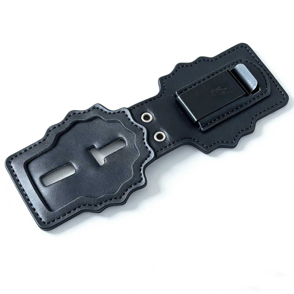 Vegan leather Police Holder For NYPD Badges
