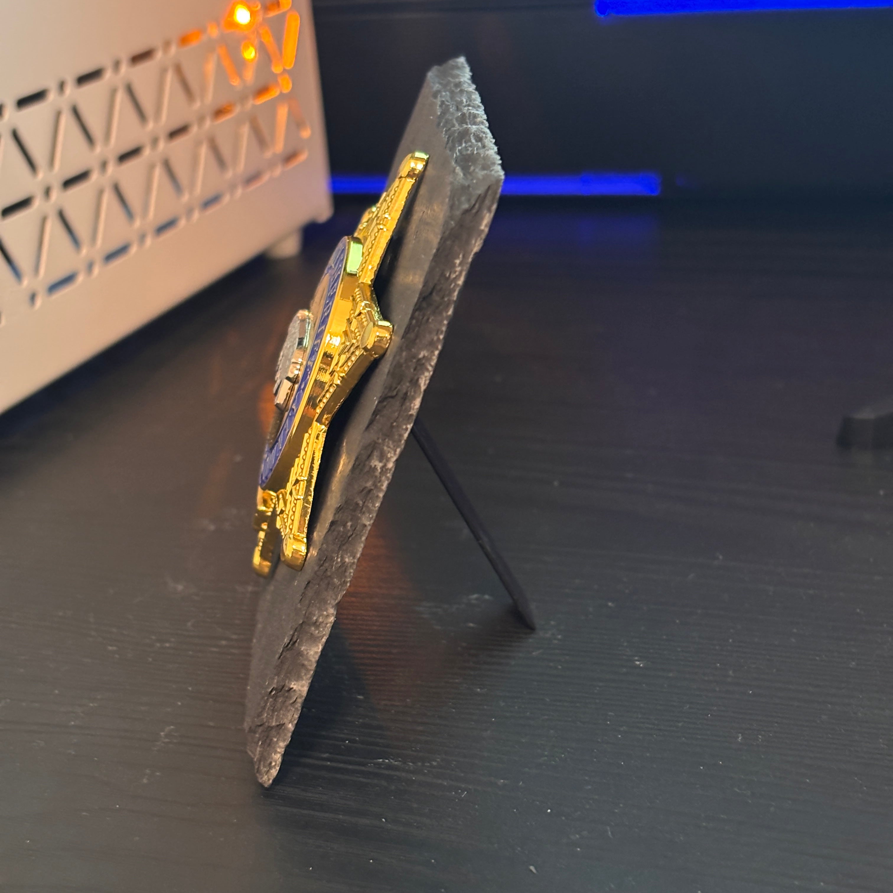 LASD Sheriff Bear police badge Desk Decor,Law Enforcement Award & Recognition Collectible gifts retirement memorial