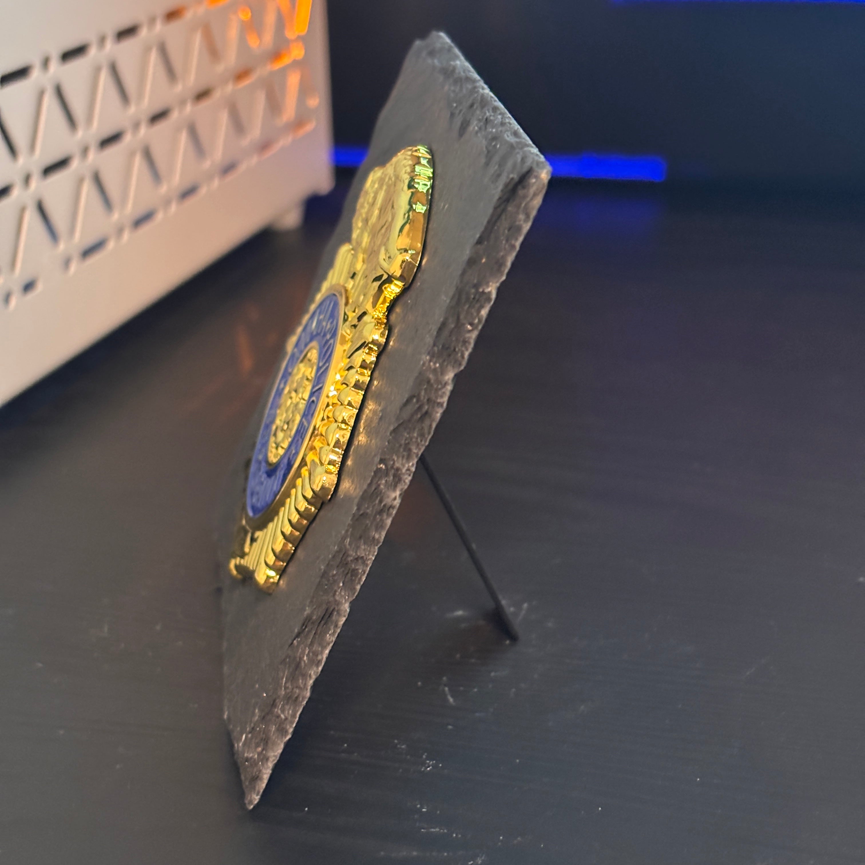 Omaha police badge Desk Decor,Law Enforcement Award & Recognition Collectible gifts retirement memorial