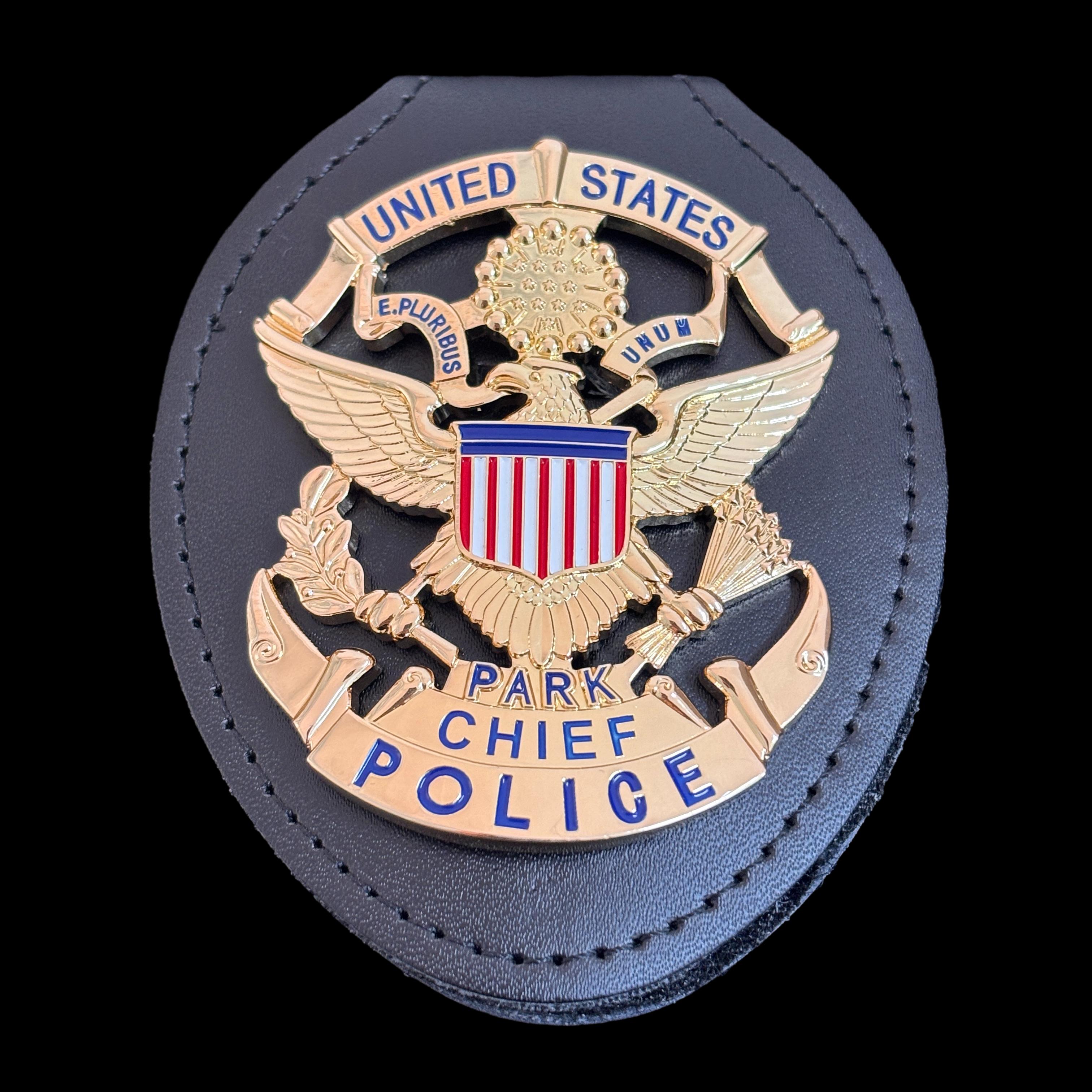Chief US Park Police Badge USPP Replica Movie Props
