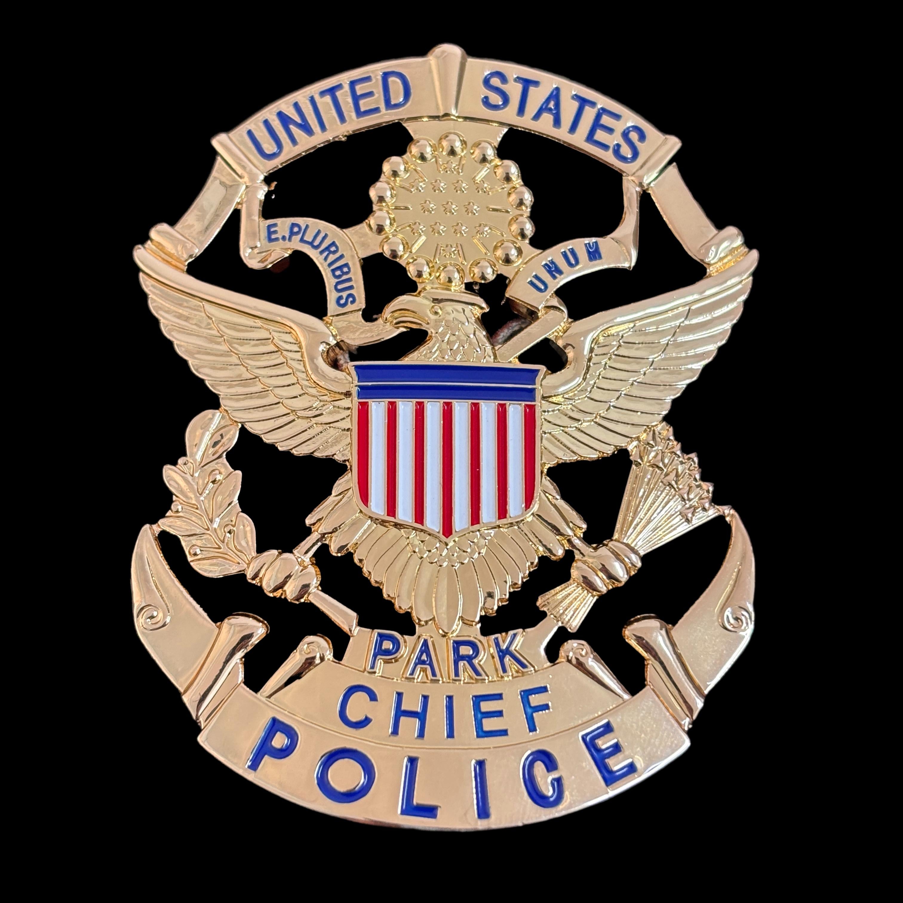 Chief US Park Police Badge USPP Replica Movie Props