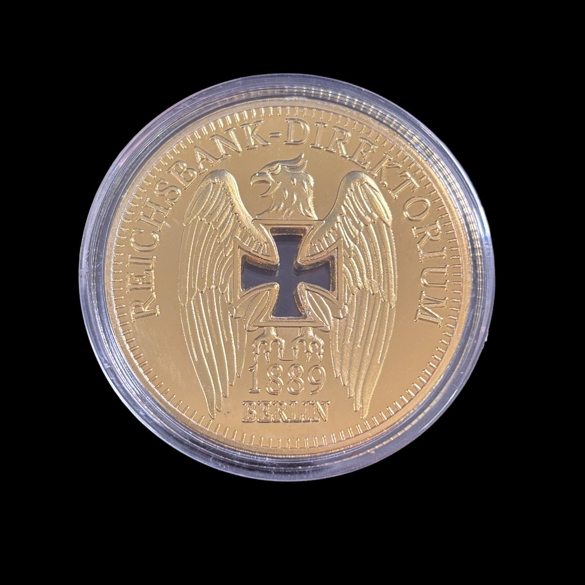 REICHSBANK-DIREKTORIUM 1889 BERLIN Challenge Coin