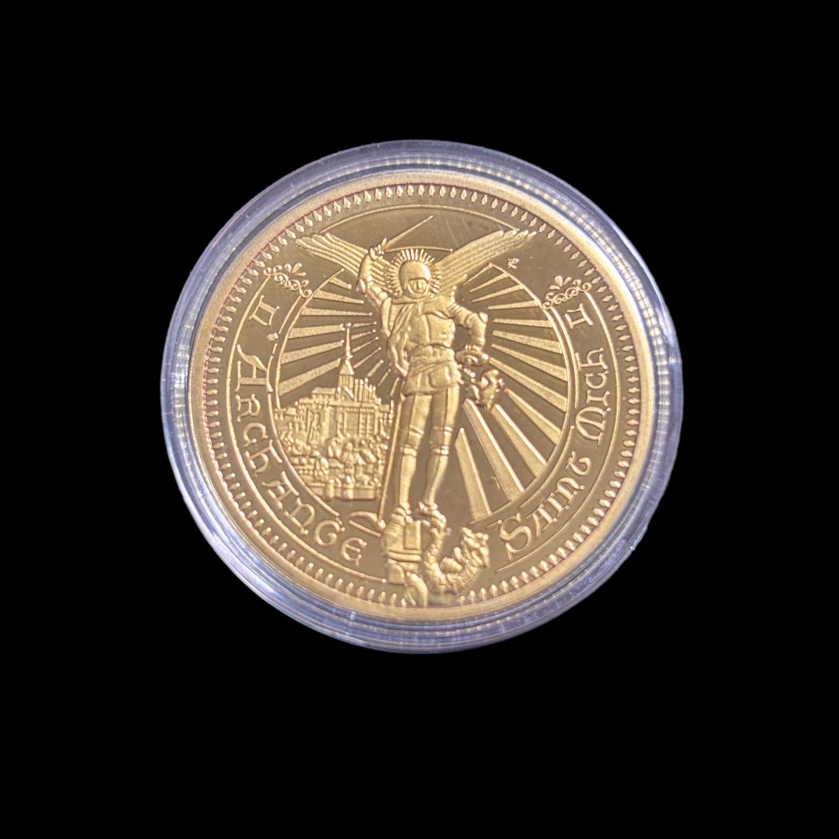 MONT SAINT-MICHEL FRANCE NORMANDlE Challenge Coin