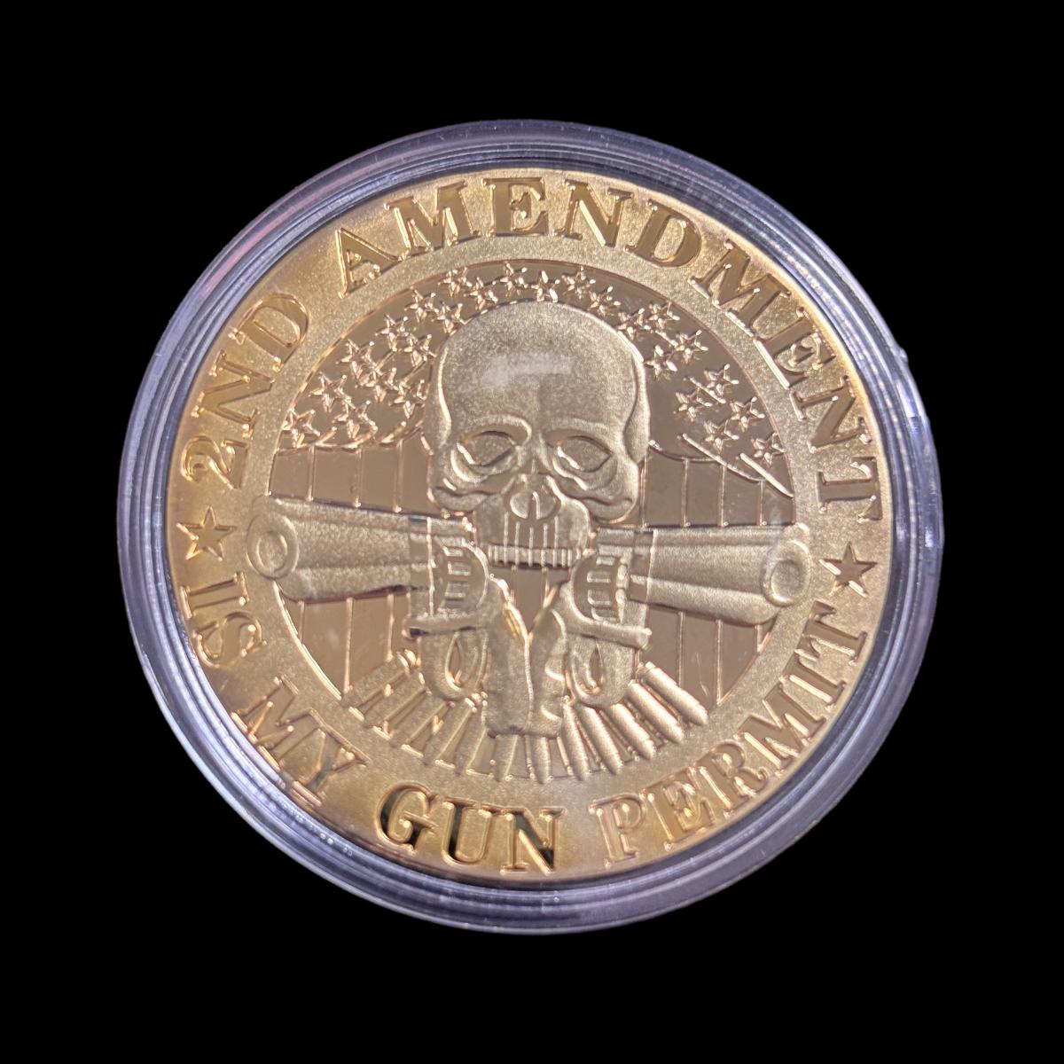 THE SECOND AMENDMENT UNITEDSTATES CONSTITUTION Challenge Coin