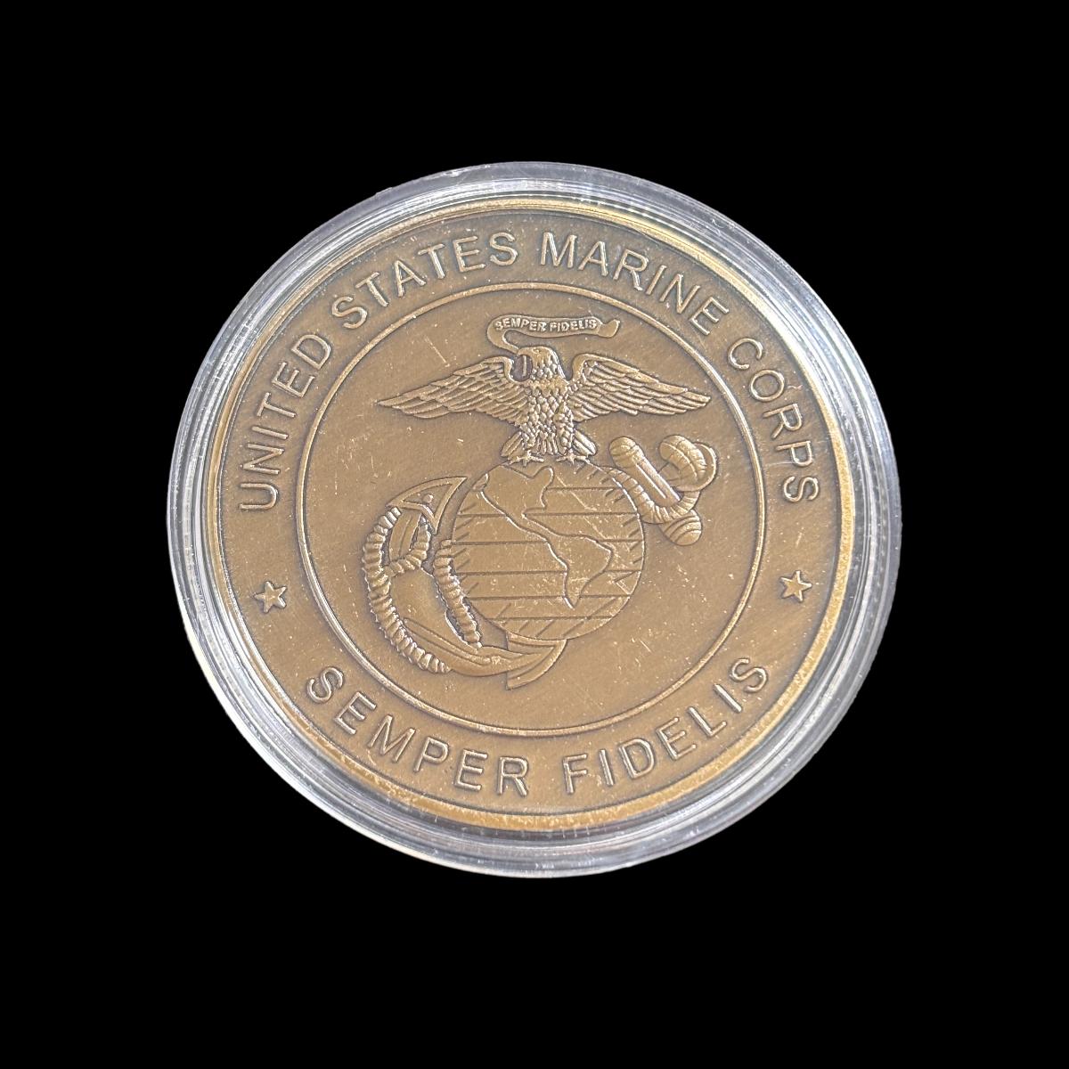 U.S. MARINE CORPS SEMPER FIDELIs Challenge Coin