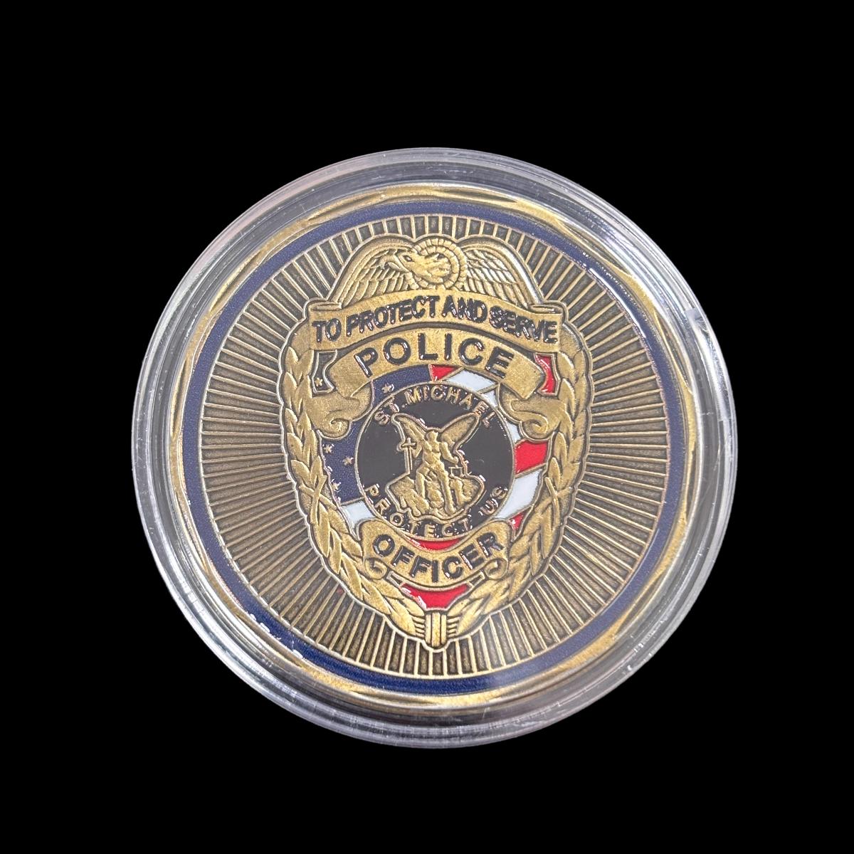 TO PROTECT AND SERVE OFFICER Challenge Coin