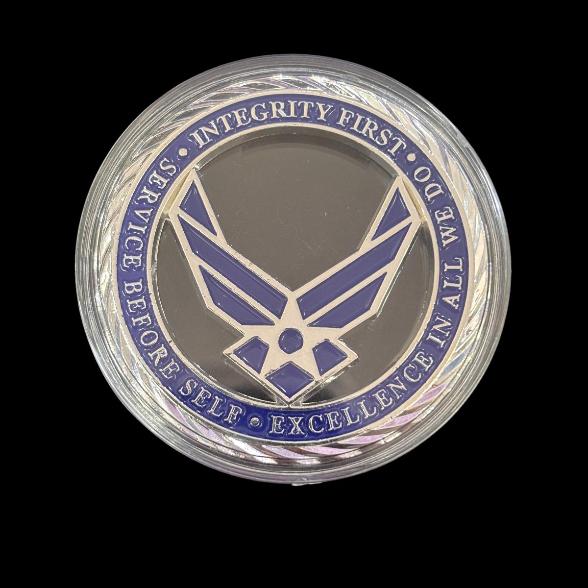 US AIR FORCE INTEGRITY FIRST Challenge Coin