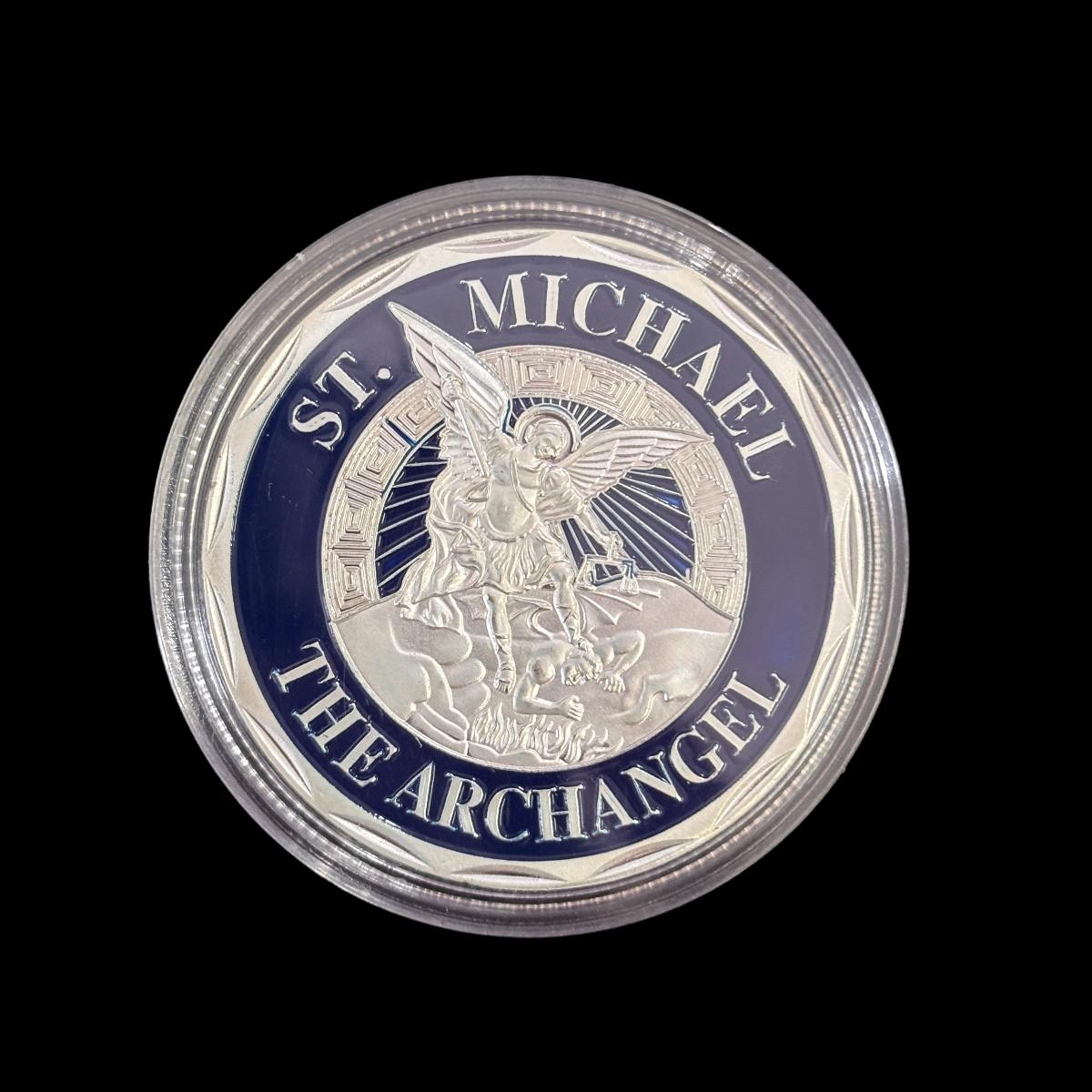 ST. MICHAEL THE ARCHANGEL Challenge Coin