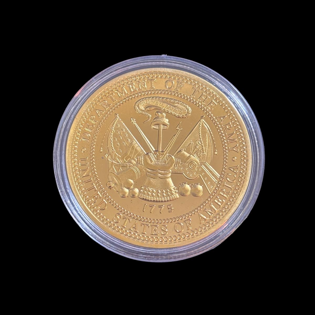 75TH RANGER REGIMENT RANGERS LEAD THE WAY Challenge Coin