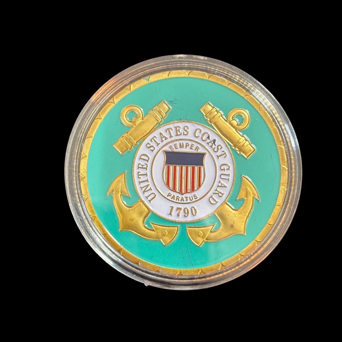 MARITIME LAW ENFORCEMENT U.S. COAST GUARD Challenge Coin