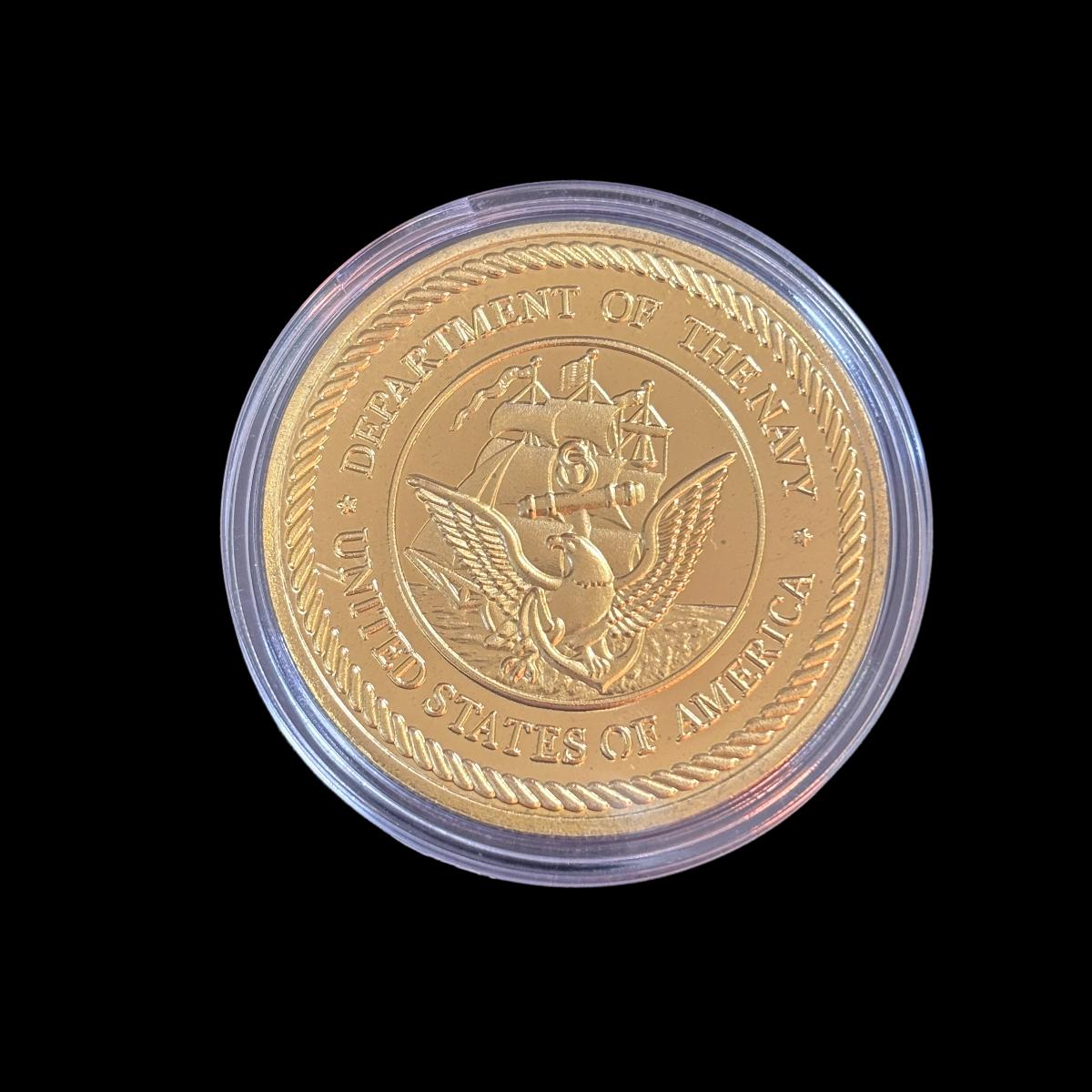US NAVY USS ORISKANY Challenge Coin