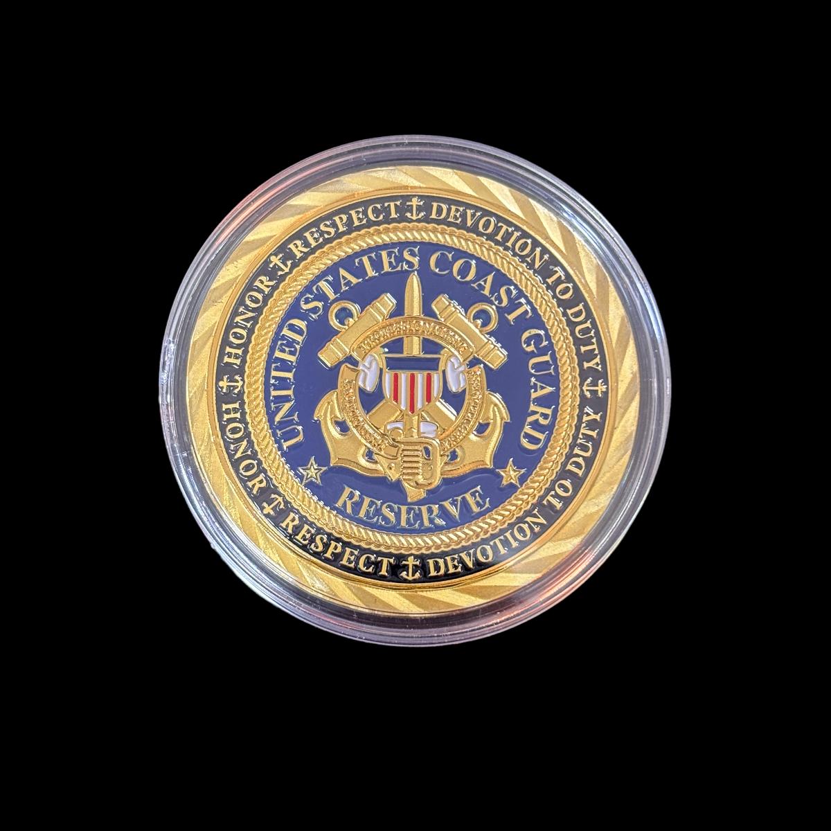 US COAST RESERVE SEMPER PARATUS Challenge Coin