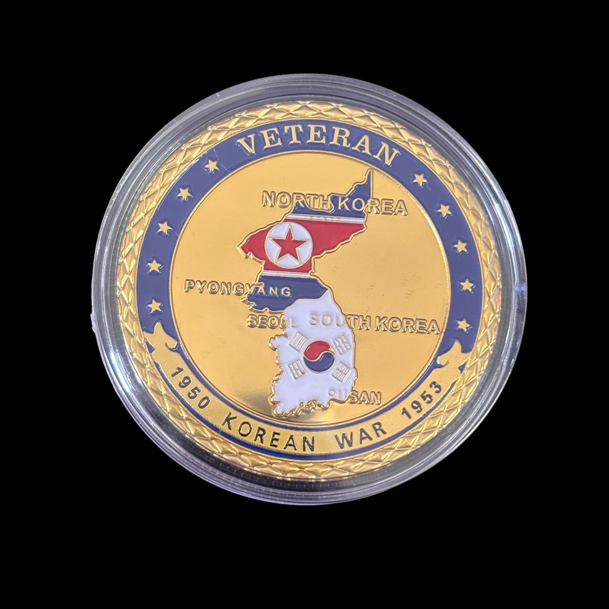 HONOR OUR REAL HEROES FOREVER KOREAN 1950-1953 Challenge Coin
