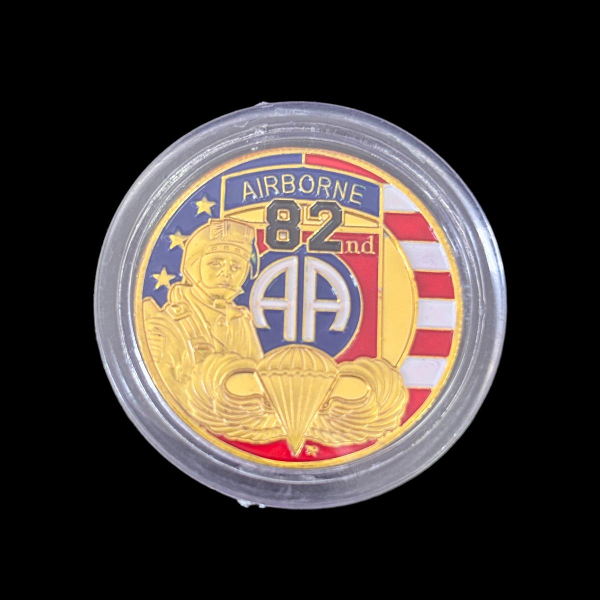 US ARMY 82ND AIRBORNE DIVISION Challenge Coin