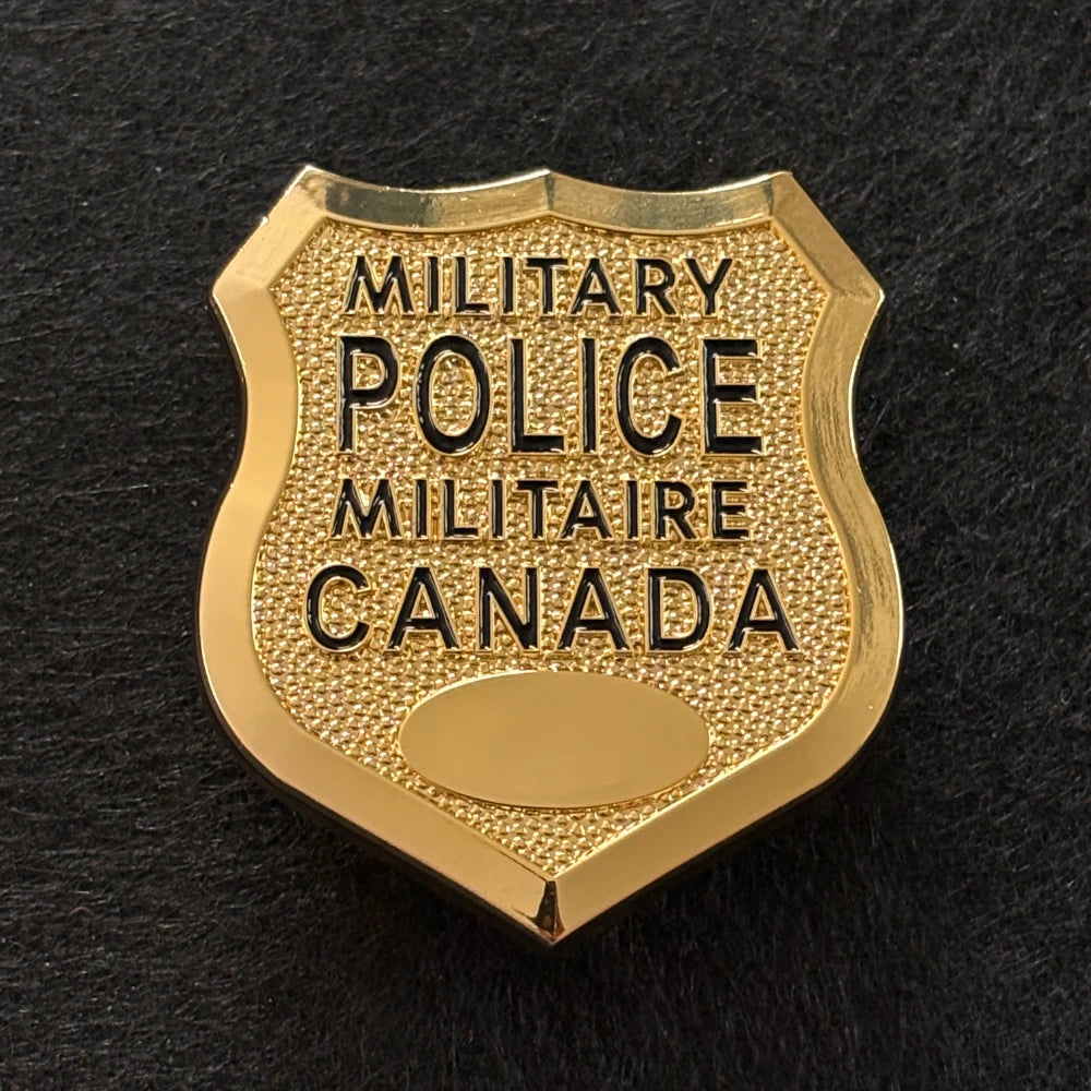 MILITARY POLICE MILITAIRE CANADA Customizable Number Badge Movie Props