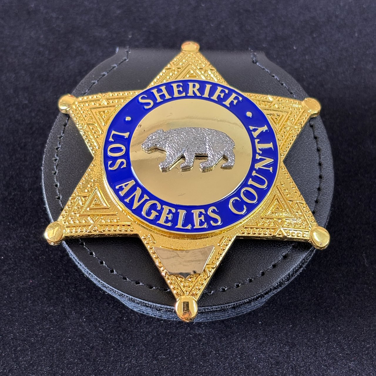 LASD Los Angeles County Sheriff Bear Badge Replica Movie Props