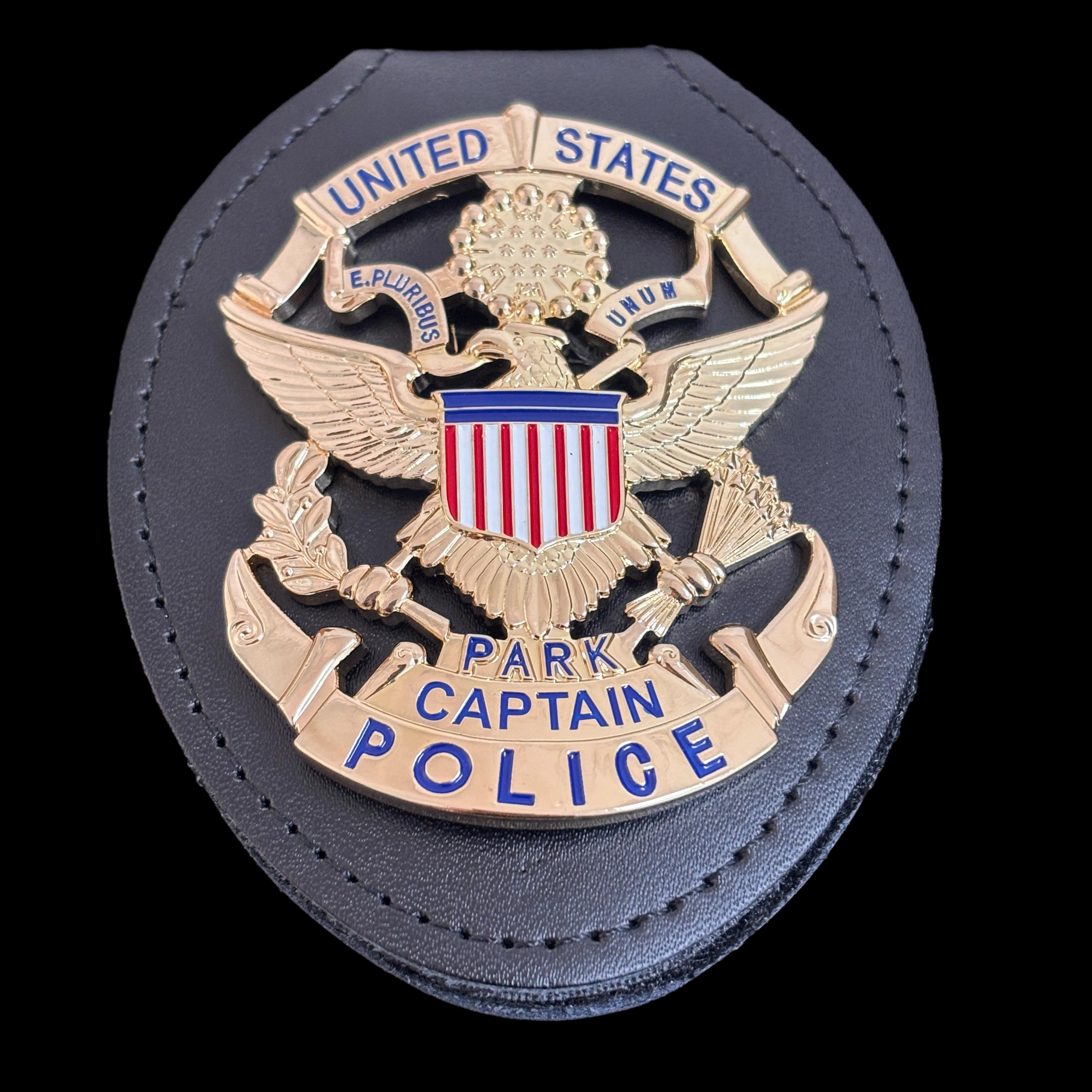 Captain US Park Police Badge USPP Replica Movie Props