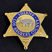 LASD Los Angeles County Sheriff Bear Badge Replica Movie Props 5 Stars