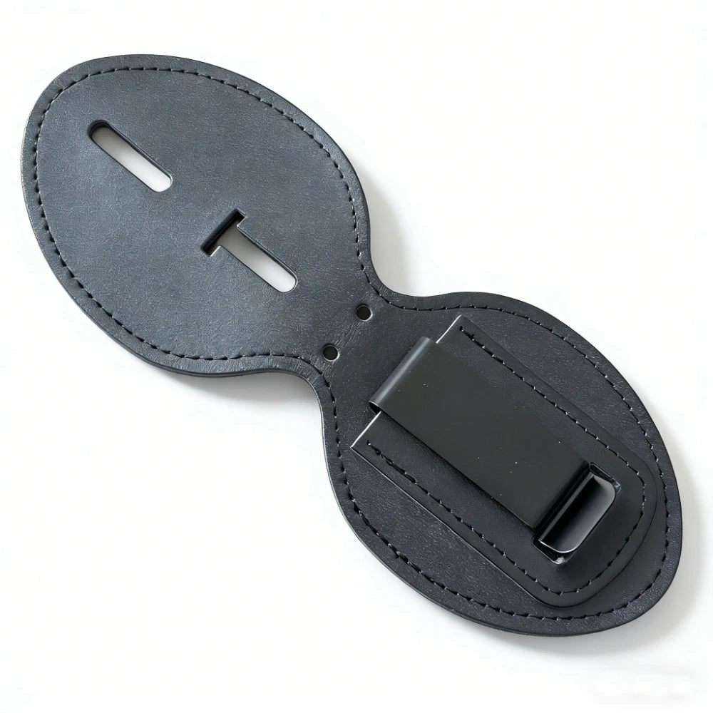 Police Badge Holder Vegan leather Multi-size Police Badges