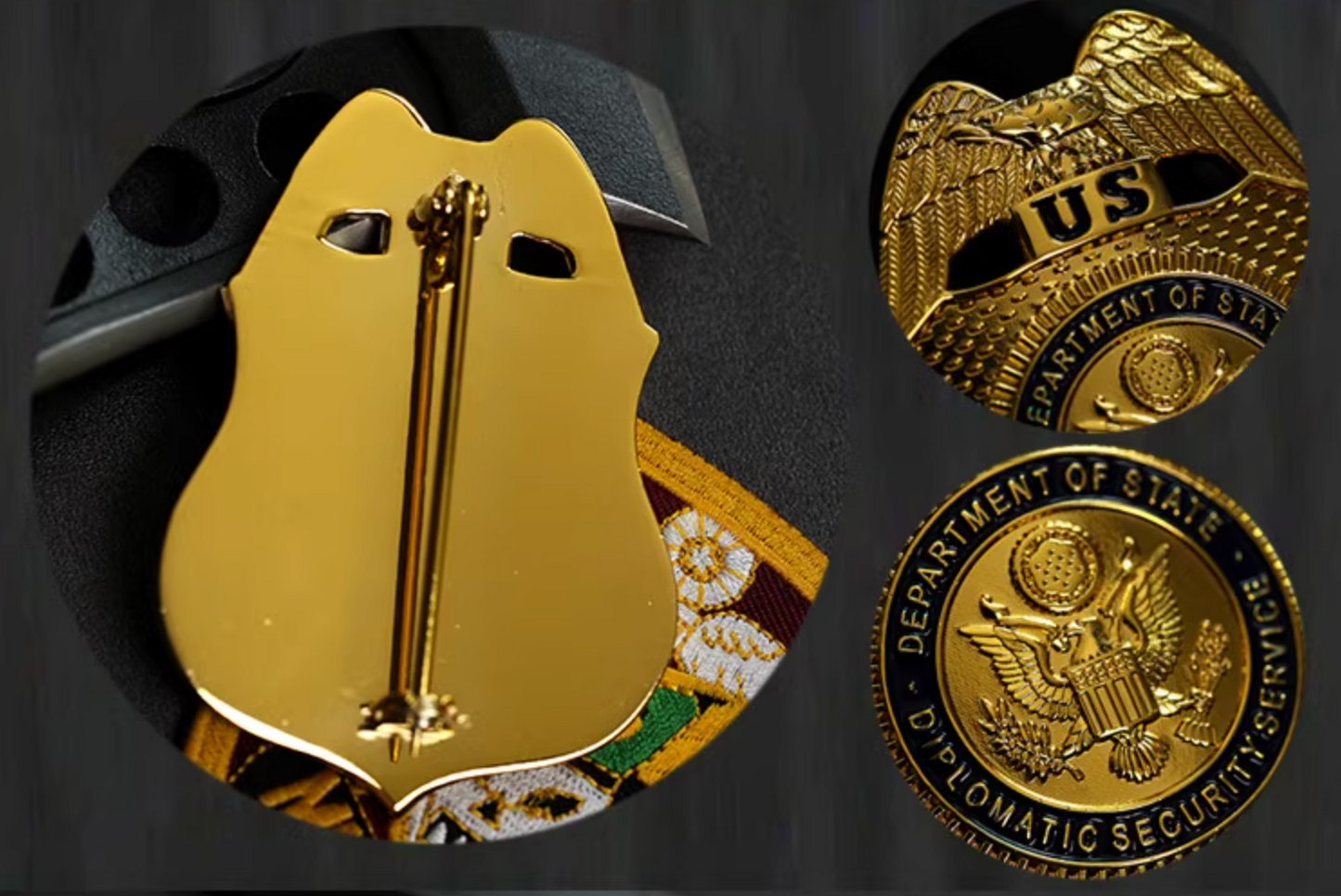 U.S. Diplomatic Security Service Special Agent BADGE