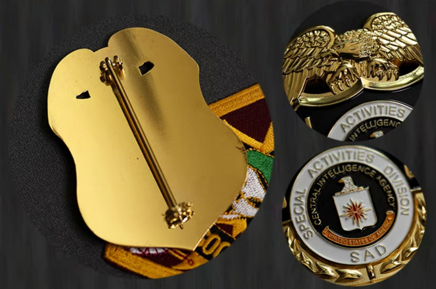 Special Activities Division Special Agent BADGE