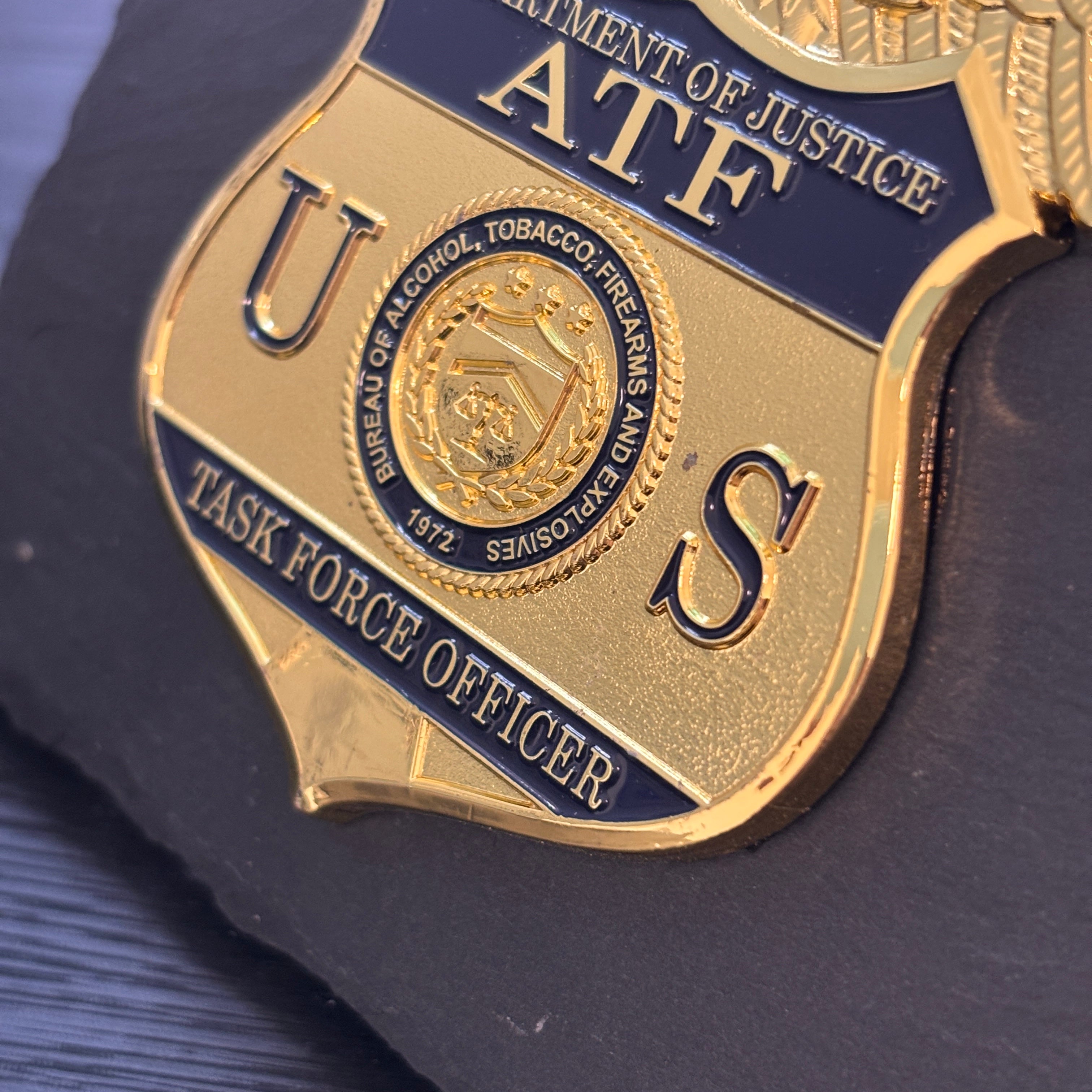 ATF Task Force Officer Badge Plaques Law Enforcement Award & Recognition Collectible gifts retirement memorial