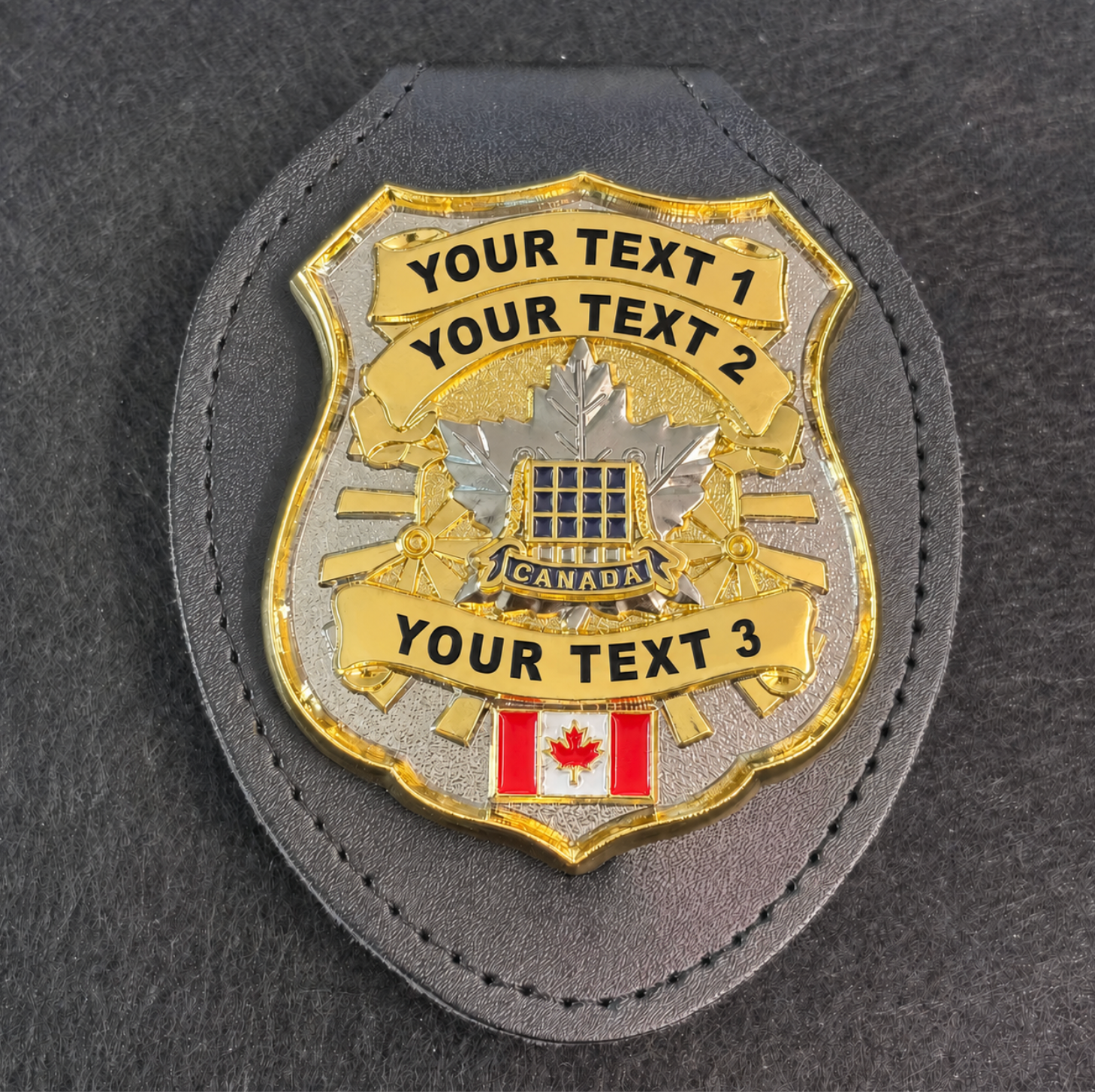 Canada Border Services Agency CBSA(ASFC) Customizable badge Replica Movie Props
