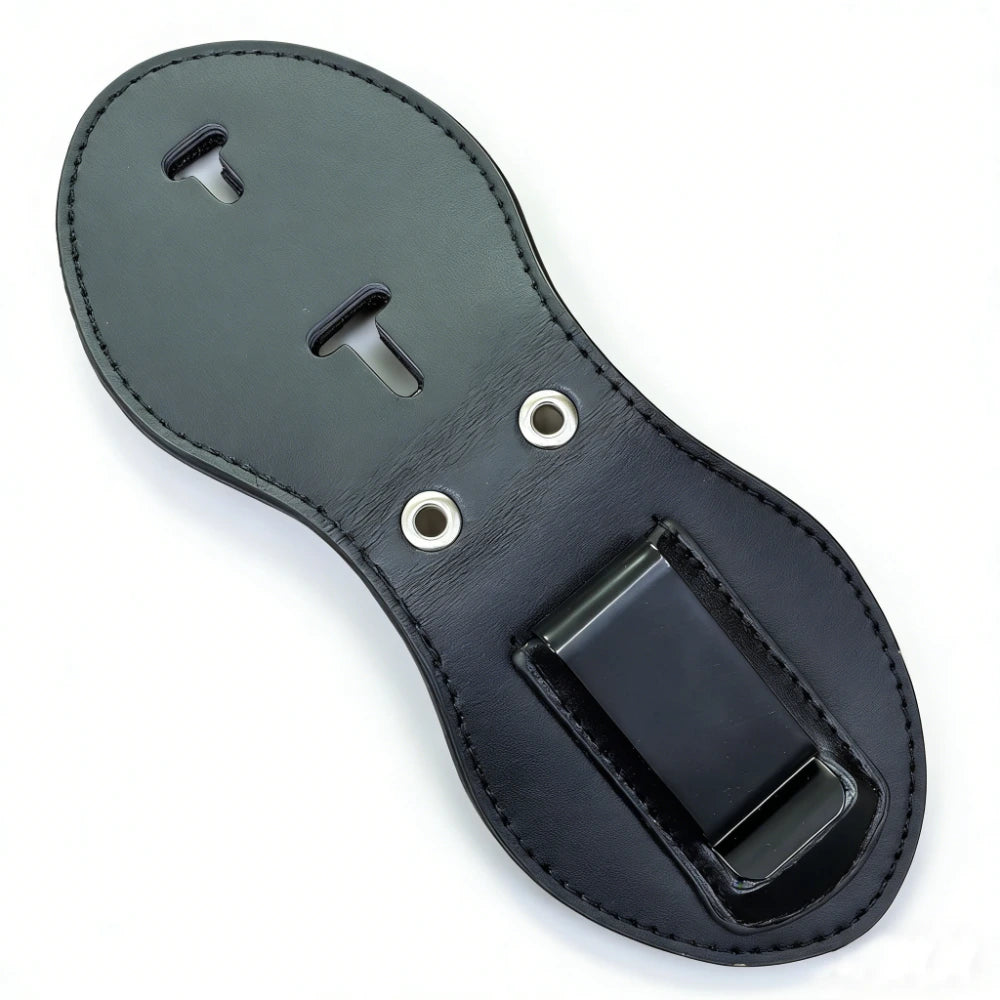 Oval Police Badge Holder Vegan leather Multi-size Police Badges
