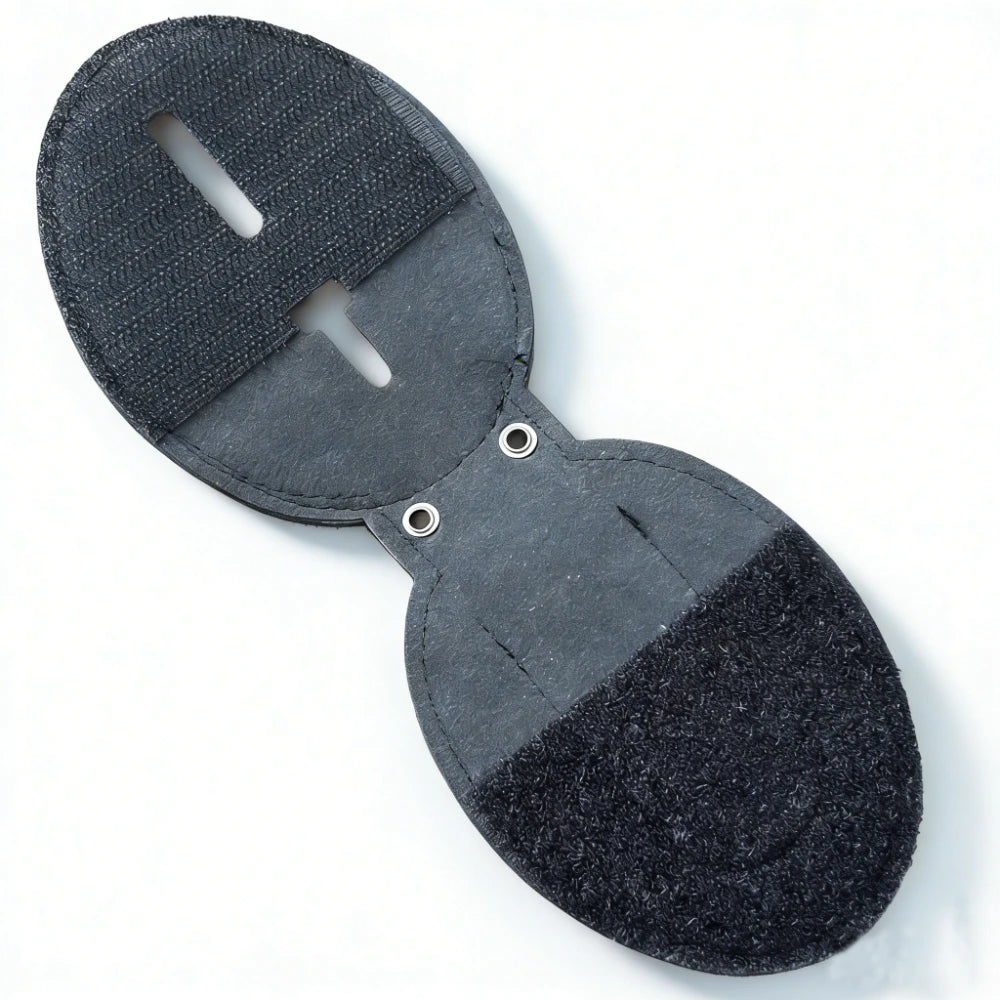 Vegan leather Oval Police Holder For LAPD Badges