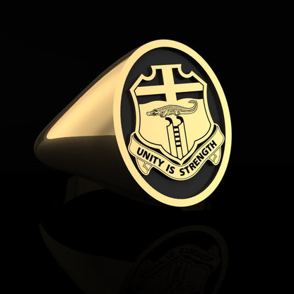 4th BN 6th Infantry BDE Army Ring