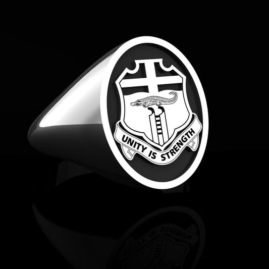 4th BN 6th Infantry BDE Army Ring