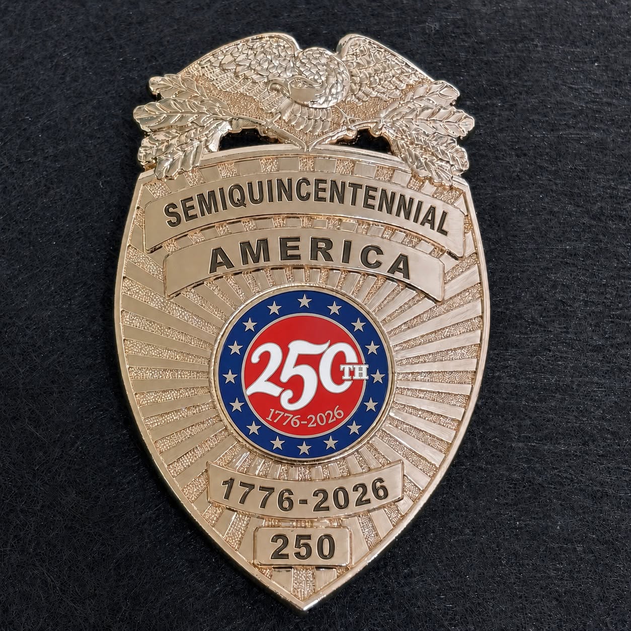 250th Anniversary Badge of the United States
