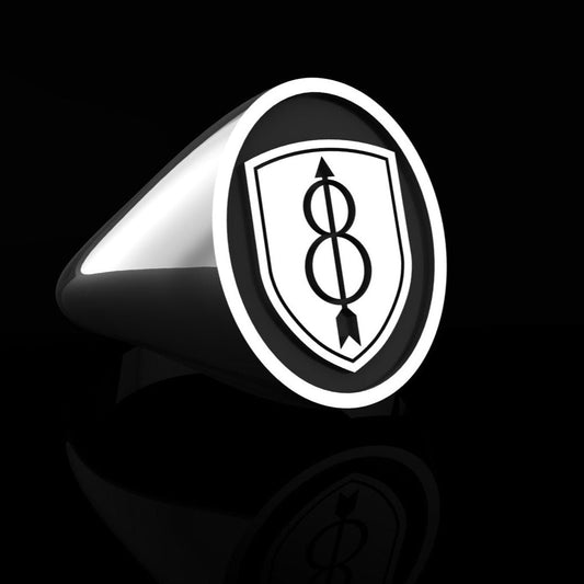 8th Infantry Division Army Ring