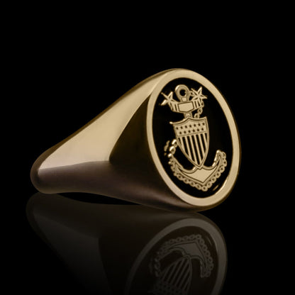 USCG Master Chief Signet Ring