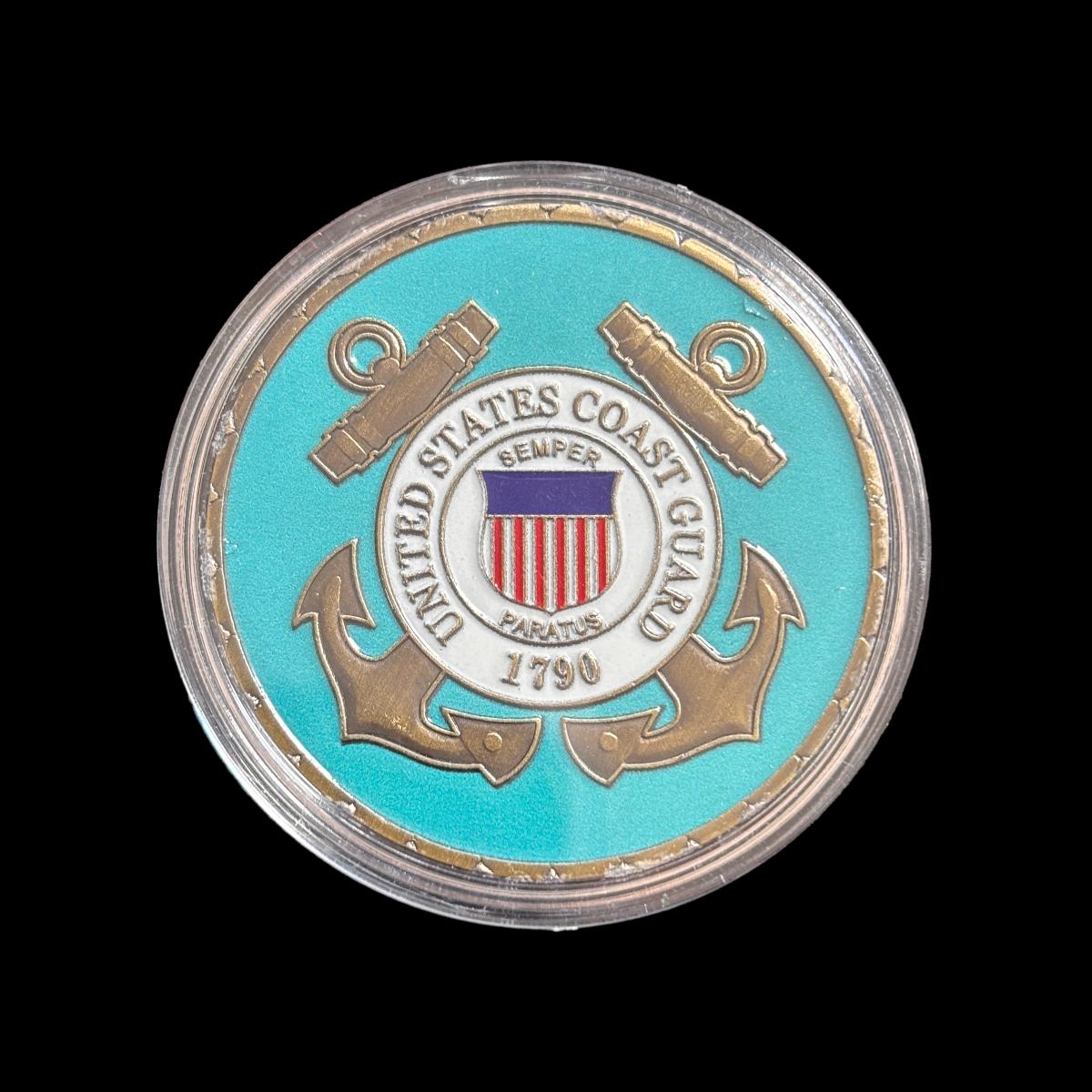 UNITED STATES COAST GUARD 1790 Challenge Coin