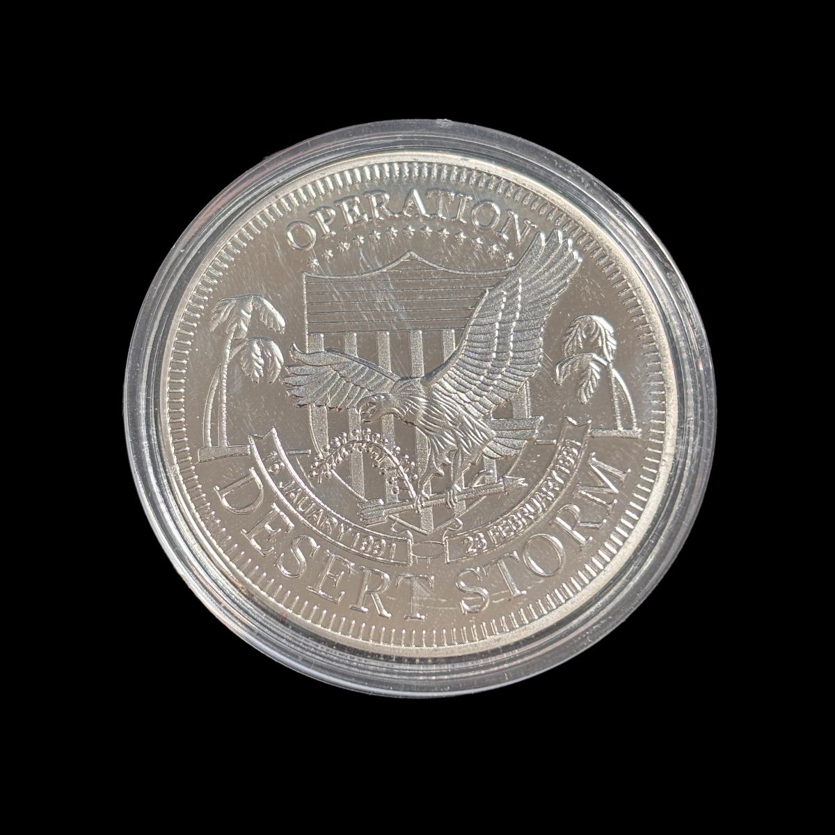 OPERATION DESERT STORM Challenge Coin
