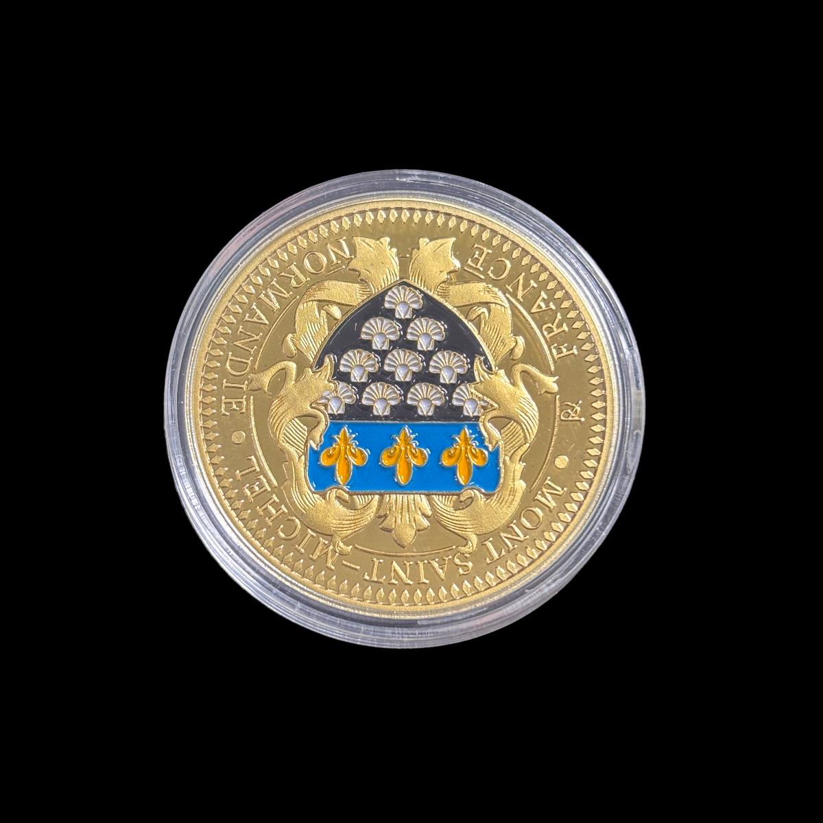MONT SAINT-MICHEL FRANCE NORMANDlE Challenge Coin