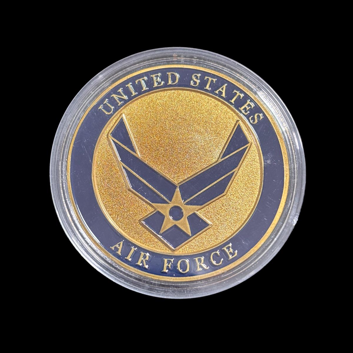 U.S. AIR FORCE HOME OF THE THUNDERBIRDs Challenge Coin