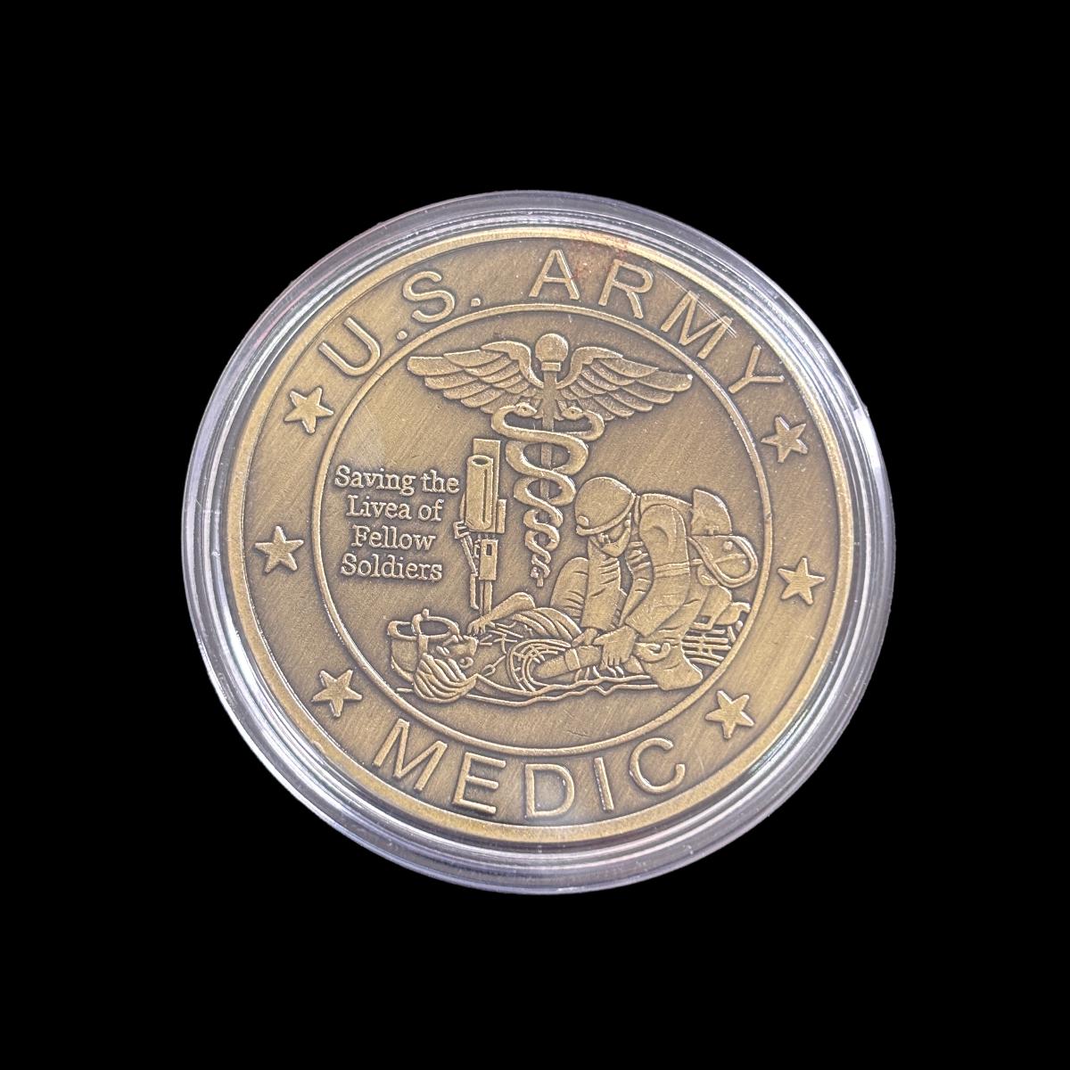 U.S. ARMY MEDIC Challenge Coin