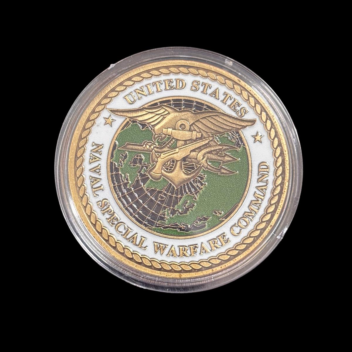 US NAVAL SPECIAL WARFARE COMMAND Challenge Coin