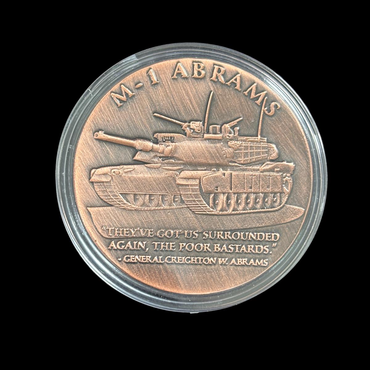 U.S.ARMY M-1 ABRAMS Challenge Coin
