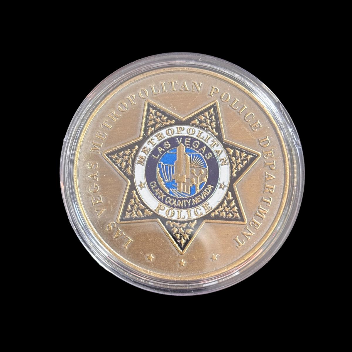 LAS VEGAS METROPOLITAN POLICE DEPT. Challenge Coin