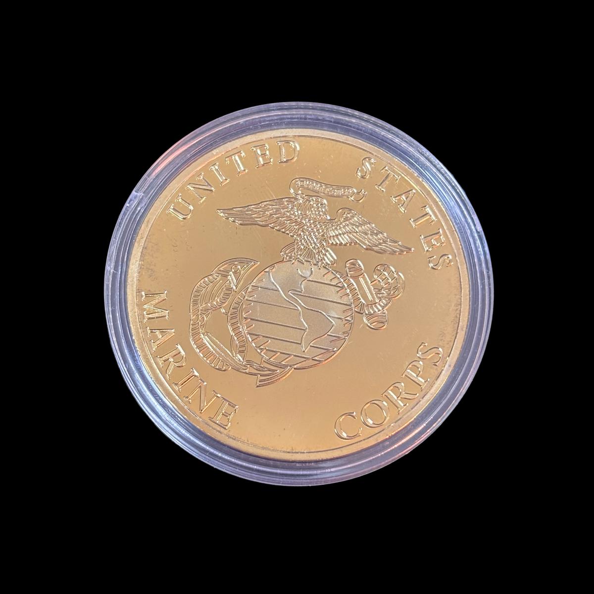 US MARINE CORPS TO THE HONORED MEMORY OUR FALLEN Challenge Coin