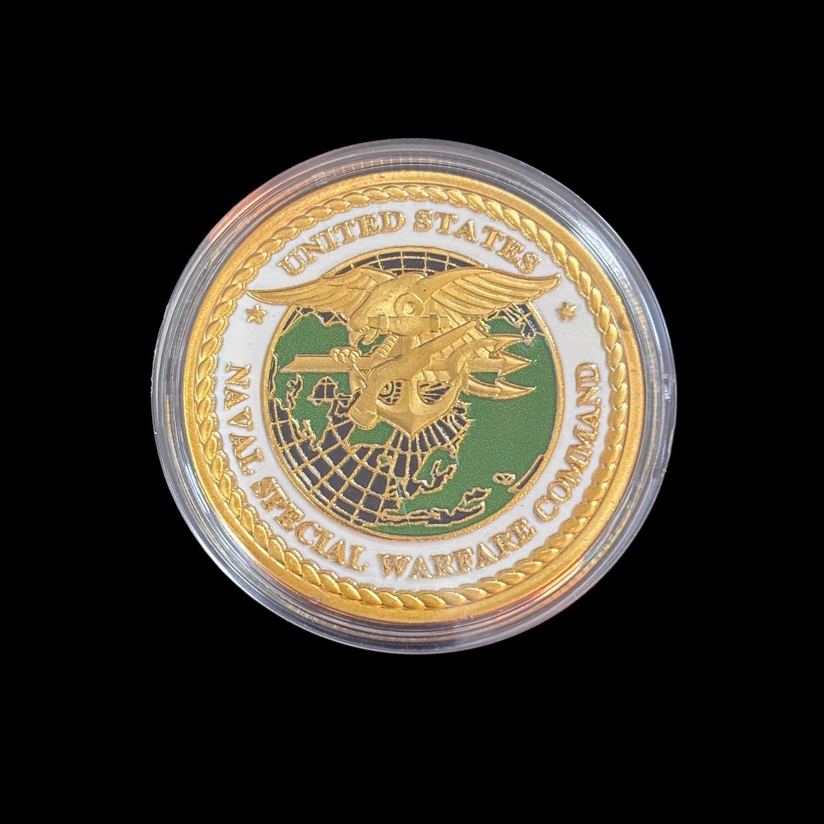 UNITED STATES NAVAL SPECIAL WARFARE COMMAND Challenge Coin