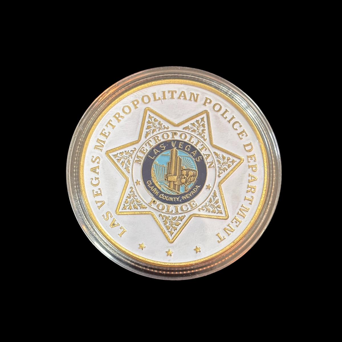LAS VEGAS METROPOLITAN POLICE DEPT. Challenge Coin