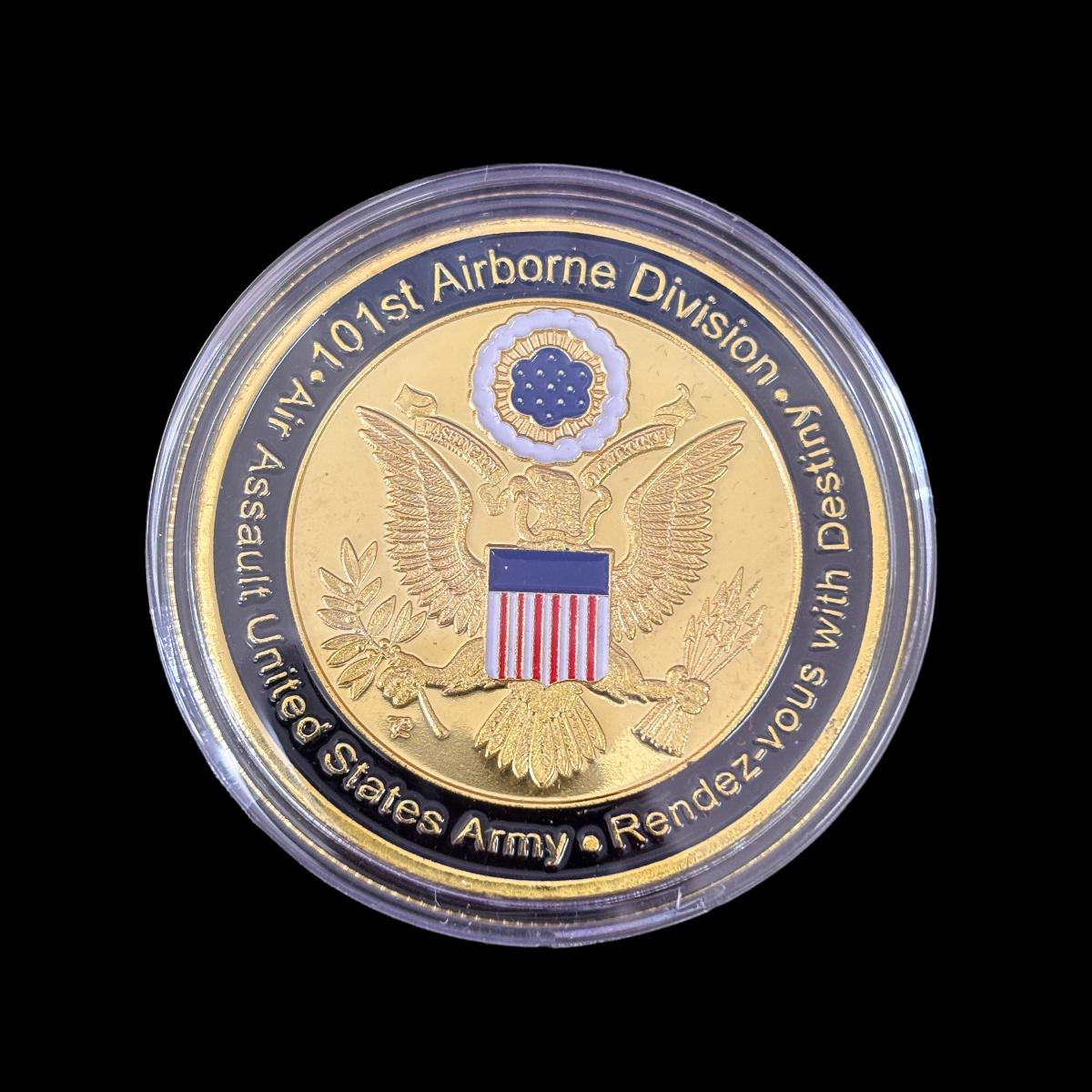 AIRBORNE 101ST AIRBORNE DIVISION Challenge Coin