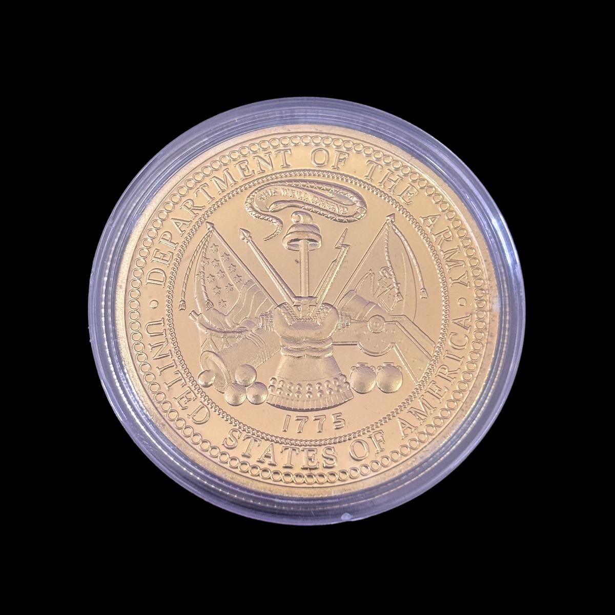 U.S. DEPT. OF THE ARMY SPECIAL FORCES AIRBORNE Challenge Coin