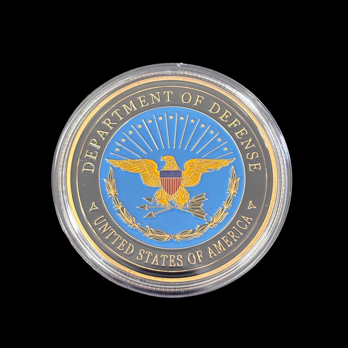 U.S. DEPT. OF DEFENSE THE PENTAGON Challenge Coin