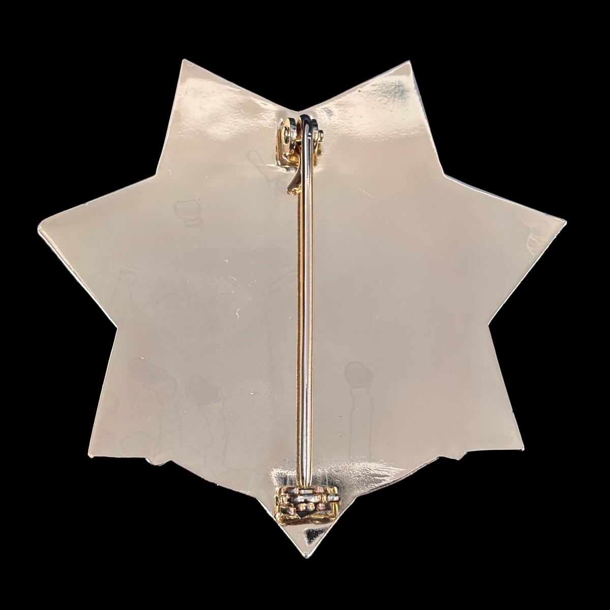 DEPT. OF JESUS CHRIST SAVES 777 SOUL OFFICER BADGE Replica Movie Props