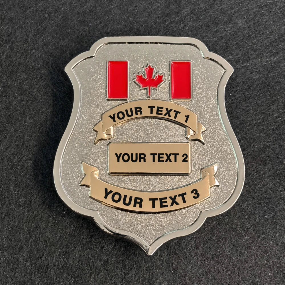 CBSA-ASFC Customizable Badge Replica Movie Props